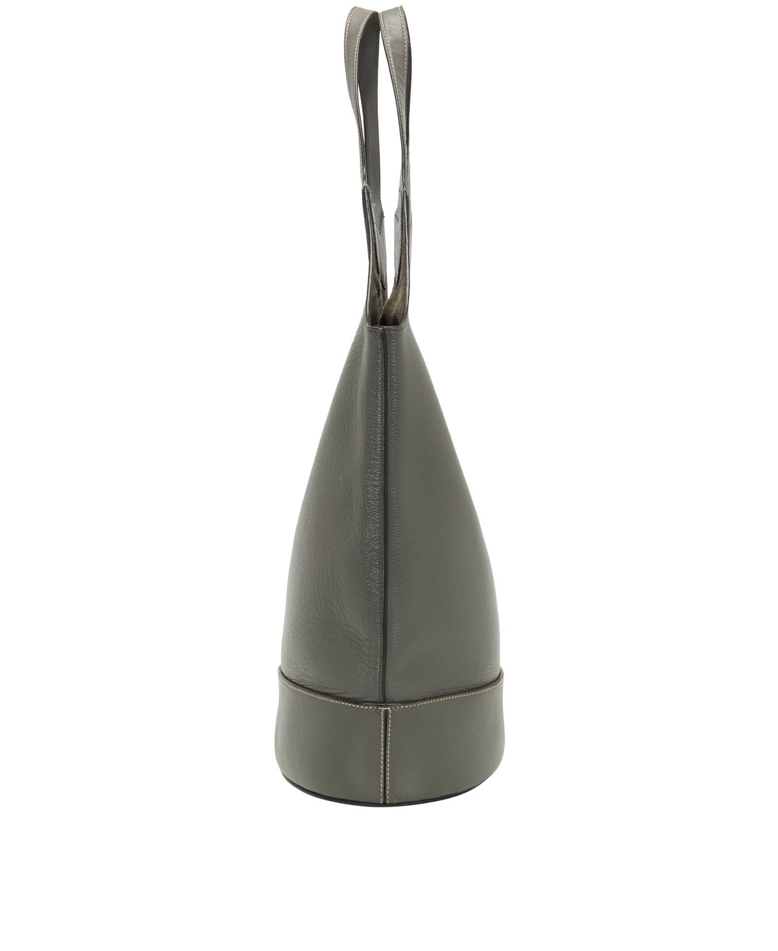 Lily Tote, &pound;250, Handbags, Grey, Leather, Bottom view
